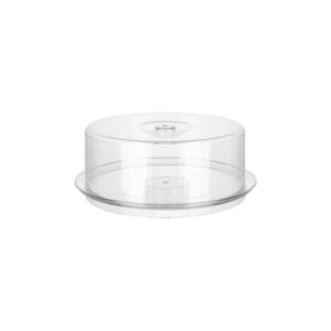 Round Cake Display Cover with Serving Tray