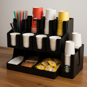 Cup and Condiment Holders/Storage organizer