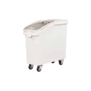 Commercial Airtight Food Storage Container on wheels for Kitchens 81L